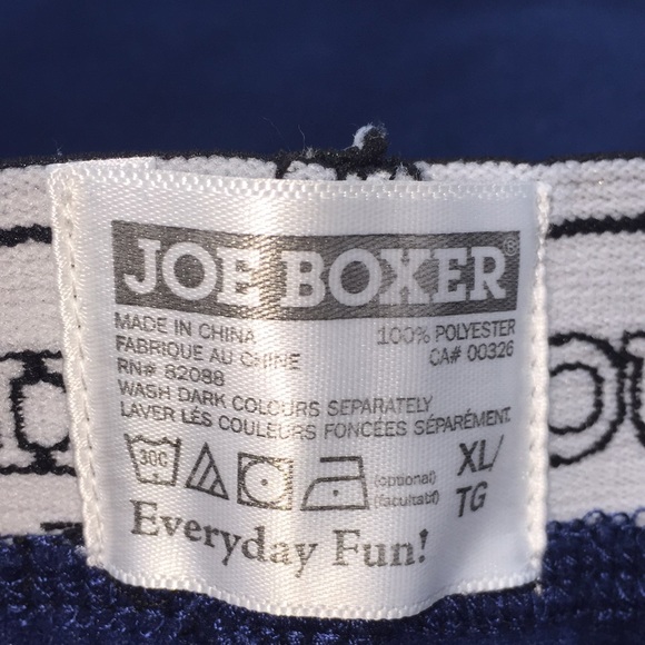 Joe Boxer Men’s Blue Pyjama Lounge Pants Size XL - Picture 4 of 9